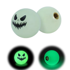 BRAND NEW UNIVERSAL JDM Halloween Skull Glow In Dark Manual Gear Stick Shift Knob Lever Shifter M8 M10 M12