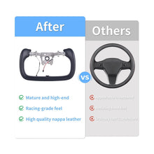 Load image into Gallery viewer, BRAND NEW 2024-2026 Tesla Model 3 Highland Yoke Steering Wheel Leather With Heating Function