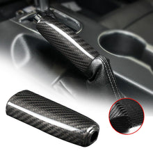 Load image into Gallery viewer, BRAND NEW FORD MUSTANG 2015-2022 REAL CARBON FIBER PARKING BRAKE CAR HANDBRAKE COVER