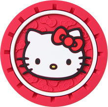 Load image into Gallery viewer, Brand New Universal 2PCS Platicolor 000677R01 Hello Kitty Sanrio Rubber Auto Car Cup Holder Coasters