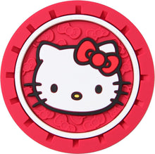 Load image into Gallery viewer, Brand New Universal 2PCS Platicolor 000677R01 Hello Kitty Sanrio Rubber Auto Car Cup Holder Coasters
