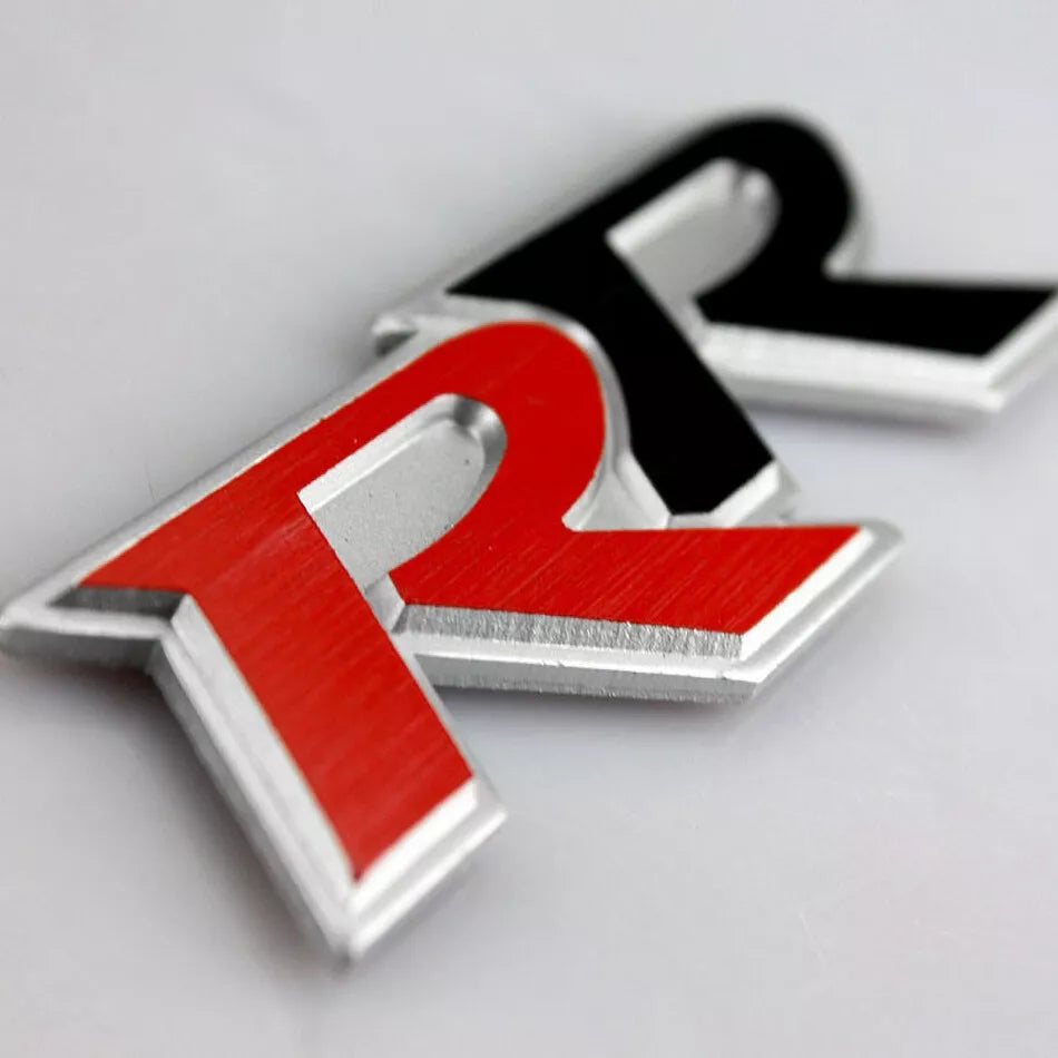 BRAND NEW 1PCS 3D Aluminum MUGEN RR Car Front/Rear Badge Fender Body Emblem Decal Sticker