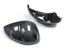 Load image into Gallery viewer, BRAND NEW 2022-2025 HONDA CIVIC MUGEN STYLE REAL CARBON FIBER SIDE MIRROR COVER CAP DIRECT REPLACEMENT W/LIGHT