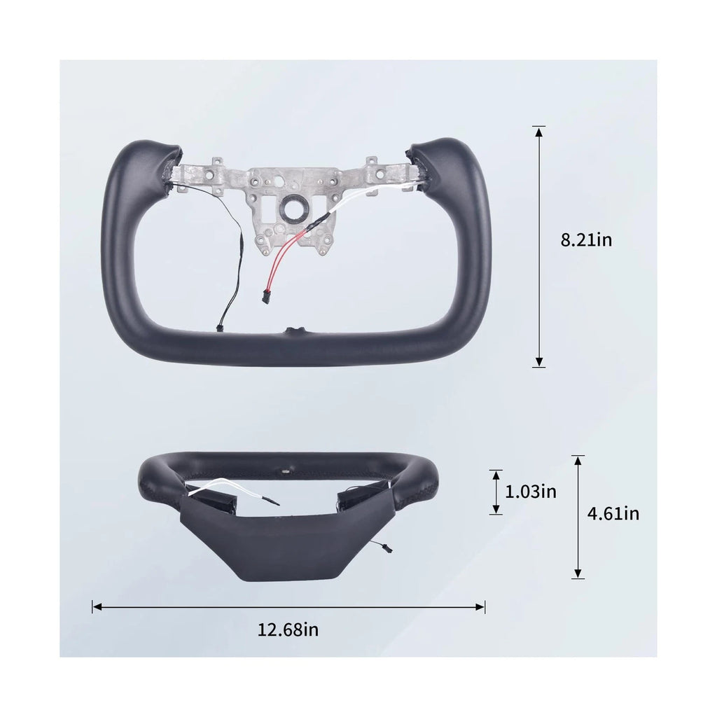 BRAND NEW 2024-2026 Tesla Model 3 Highland Yoke Steering Wheel Leather With Heating Function