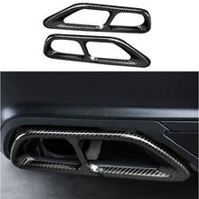 Load image into Gallery viewer, Brand New Honda Accord 2018-2022 Car Rear Cylinder Exhaust Muffler Tip Tail Pipe Carbon Fiber Style Metal Cover Trim