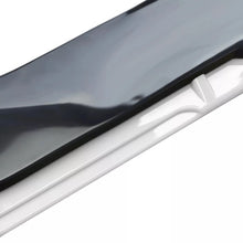 Load image into Gallery viewer, Brand New 5PCS UNIVERSAL GLOSSY BLACK / WHITE FRONT BUMPER LIP SPLITTER KIT