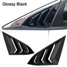 Load image into Gallery viewer, Brand New Honda Civic 10th 2016-2021 4DR SEDAN ABS Glossy Black Style Rear Side Vent Window Scoop Louver Cover