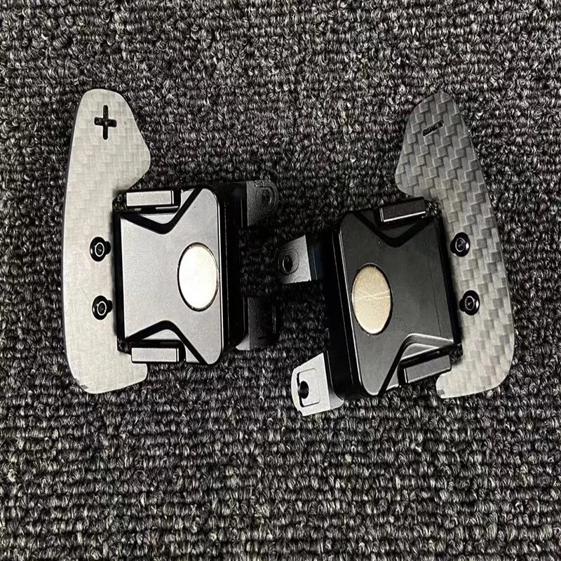 BRAND NEW Cadillac CT5 CT4 XT4 Real Carbon Fiber Replacement Magnetic Paddle Shifter