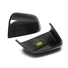 Load image into Gallery viewer, Brand New 2025-2026 Tesla Model Y Real Carbon Fiber Car Side Mirror Add On Cover Caps
