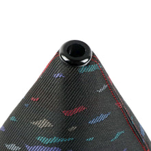 Load image into Gallery viewer, BRAND NEW UNIVERSAL RECARO BLACK Style Shift Knob Shifter Boot Cover Red Stitch AT/MT Universal