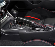Load image into Gallery viewer, BRAND NEW 2007-2022 SUBARU WRX &amp; STI REAL CARBON FIBER PARKING E BRAKE HANDLE HANDBRAKE