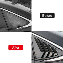 Load image into Gallery viewer, Brand New 2023-2024 Honda Accord JDM Carbon Fiber Look Rear Side Window Louver Cover Vent Visor