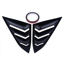 Load image into Gallery viewer, Brand New Honda Civic 10th 2016-2021 4DR SEDAN ABS Glossy Black Style Rear Side Vent Window Scoop Louver Cover