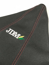 Load image into Gallery viewer, Brand New Universal JDM Leather PVC Red Stitching Leather Gear Manual Shifter Shift Knob Boot Cover