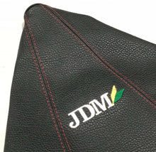 Load image into Gallery viewer, Brand New Universal JDM Leather PVC Red Stitching Leather Gear Manual Shifter Shift Knob Boot Cover