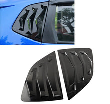 Load image into Gallery viewer, Brand New Honda Fit Jazz 2014-2020 Glossy Black Rear Side Window Louver Cover Vent Visor