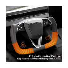 Load image into Gallery viewer, BRAND NEW 2024-2026 Tesla Model 3 Highland Yoke Steering Wheel Leather With Heating Function