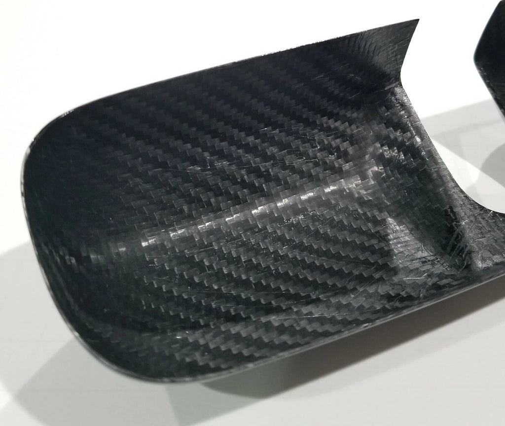 BRAND NEW 1PCS MUGEN REAL Carbon Fiber Rearview Mirror Cover Cap For FD2 FA5 Si GE6 GE8 FG2 CRZ CRV FD1