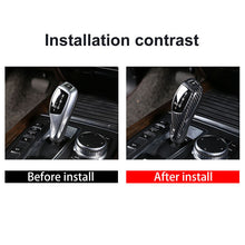 Load image into Gallery viewer, Brand New Real Carbon Fiber Gear Shift Knob Trim Cover Fits BMW X3 X4 X5 X6 F10 F30
