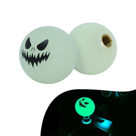 BRAND NEW UNIVERSAL JDM Halloween Skull Glow In Dark Manual Gear Stick Shift Knob Lever Shifter M8 M10 M12