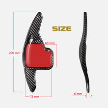 Load image into Gallery viewer, Brand New BMW 1 2 3 4 5 6 7 SERIES Real Carbon Fiber Steering Wheel Paddle Shifter Extension