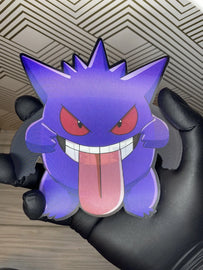 Brand New Pokemon Gengar 3D Lenticular Motion Car Sticker Decal Peeker Nintendo