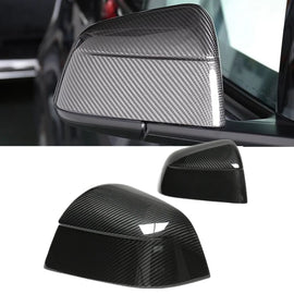Brand New 2025-2026 Tesla Model Y Juniper Real Carbon Fiber Car Side Mirror Add On Cover Caps