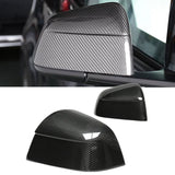 Brand New 2025-2026 Tesla Model Y Real Carbon Fiber Car Side Mirror Add On Cover Caps