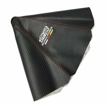 Load image into Gallery viewer, Brand New Universal Mugen Power Carbon Fiber Leather PVC Red Stitching Leather Gear Manual Shifter Shift Knob Boot Cover