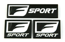 Load image into Gallery viewer, BRAND NEW 3PCS F-Sport Emblem Fender Rear Side Badge For Lexus IS-F GS F RC IS250 350