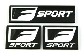 BRAND NEW 3PCS F-Sport Emblem Fender Rear Side Badge For Lexus IS-F GS F RC IS250 350