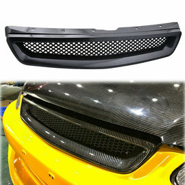 BRAND NEW 1999-2000 Honda Civic EK JDM Type-R Carbon Fiber Style Mesh Front Hood Grill