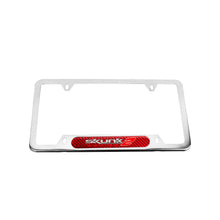 Load image into Gallery viewer, Brand New Universal 1PCS SKUNK2 Chrome Metal License Plate Frame