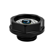 Load image into Gallery viewer, Brand New Spoon Sports Racer Black Engine Oil Cap With Real Carbon Fiber Spoon Sports Racer Sticker Emblem For Honda / Acura