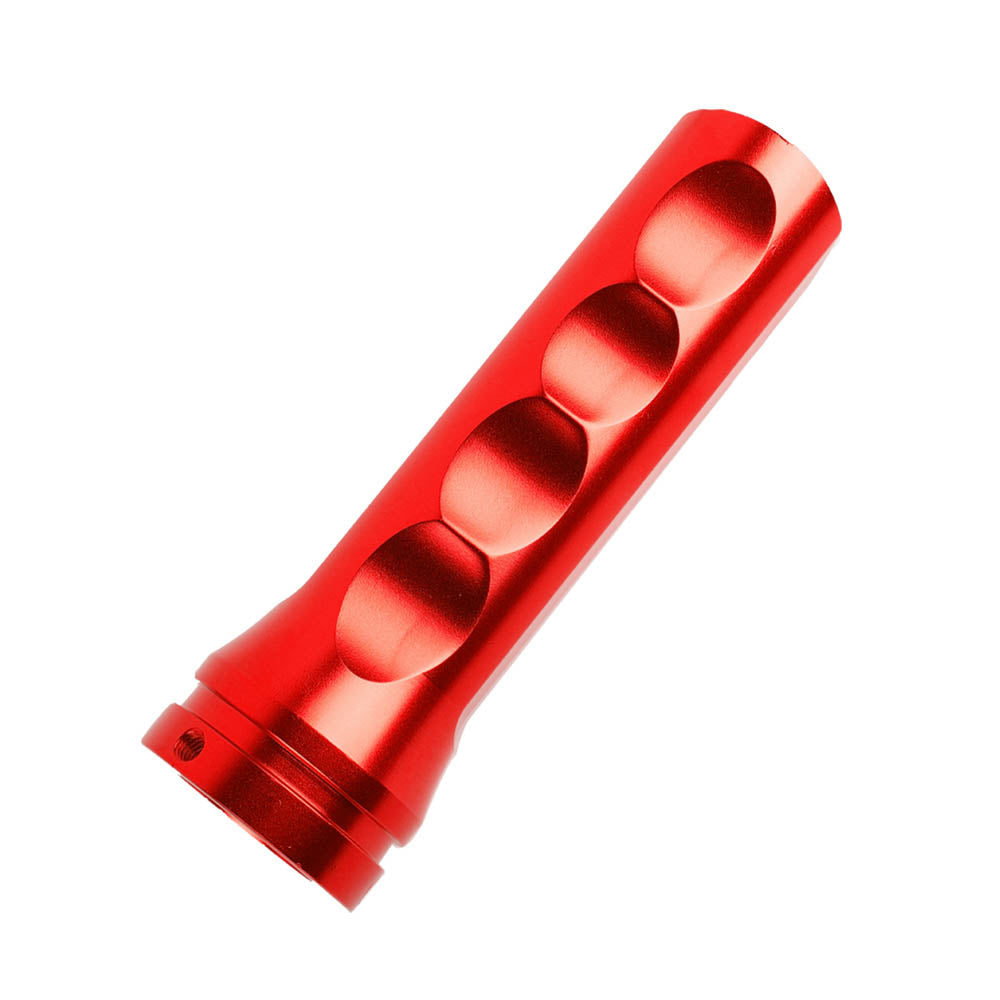 Brand New Universal 1PCS Spoon Sports Red Aluminum Car Handle Hand Brake Sleeve Cover
