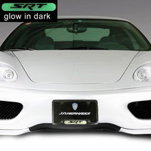Load image into Gallery viewer, Brand New Universal 2PCS SRT Carbon Fiber Style Metal License Plate Frame
