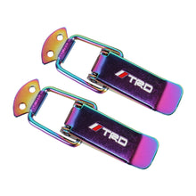 Load image into Gallery viewer, Brand New Universal TRD Neo-Chrome Car Bumper Trunk Fender Hatch Lids Quick Release Fastener 4&quot;