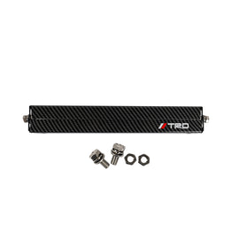 BRAND NEW 1PCS JDM TRD Carbon Fiber Look Bumper Front License Plate Holder Relocate Adjustable Bracket