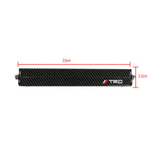 Load image into Gallery viewer, BRAND NEW 1PCS JDM TRD Carbon Fiber Look Bumper Front License Plate Holder Relocate Adjustable Bracket