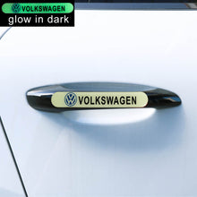 Load image into Gallery viewer, Brand New 8PCS VOLKSWAGEN Glows in Dark Green Car Trunk Side Fenders Door Badge Scratch Guard Sticker