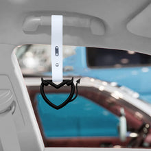 Load image into Gallery viewer, Brand New Devil Love Heart Black JDM TSURIKAWA Ring Subway Train Bus Handle White Strap Charm Drift