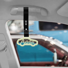 Load image into Gallery viewer, Brand New AE86 CAR Glow In The Dark Green JDM TSURIKAWA Ring Subway Train Bus Handle Black Strap Charm Drift