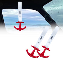 Load image into Gallery viewer, Brand New Anchor Anker Red JDM TSURIKAWA Ring Subway Train Bus Handle White Strap Charm Drift