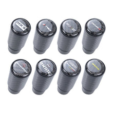 Load image into Gallery viewer, Brand New Universal TRD Black Real Carbon Fiber Racing Gear Stick Shift Knob For MT Manual M12 M10 M8