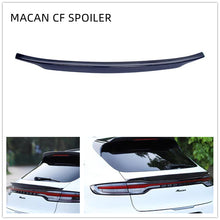 Load image into Gallery viewer, Brand New 2019-2023 PORSCHE MACAN Real Carbon Fiber Rear Middle Deck Trunk Lid Spoiler Wing