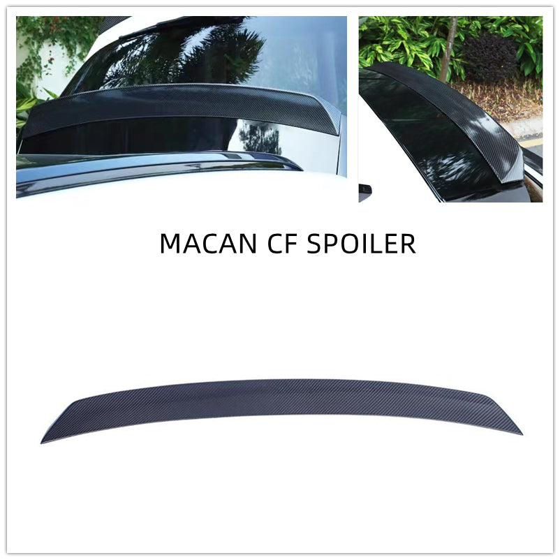 Brand New 2019-2021 PORSCHE MACAN Real Carbon Fiber Rear Upper Deck Trunk Lid Spoiler Wing