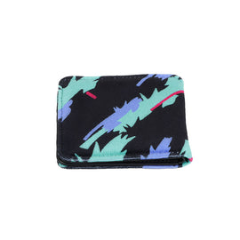 Brand New HKS Men's Cloth Leather Bifold Credit Card ID Holder Wallet US