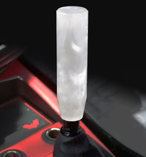 Load image into Gallery viewer, Brand New Universal White Pearl Long Stick Manual Car Gear Shift Knob Shifter M8 M10 M12