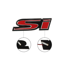 Load image into Gallery viewer, Brand New Emblem LED Light 3D Red SI Racing Logo Front Grille Ornament Emblem For Honda Si