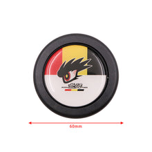 Load image into Gallery viewer, Brand New Universal Mugen Power Car Horn Button Black Steering Wheel Center Cap